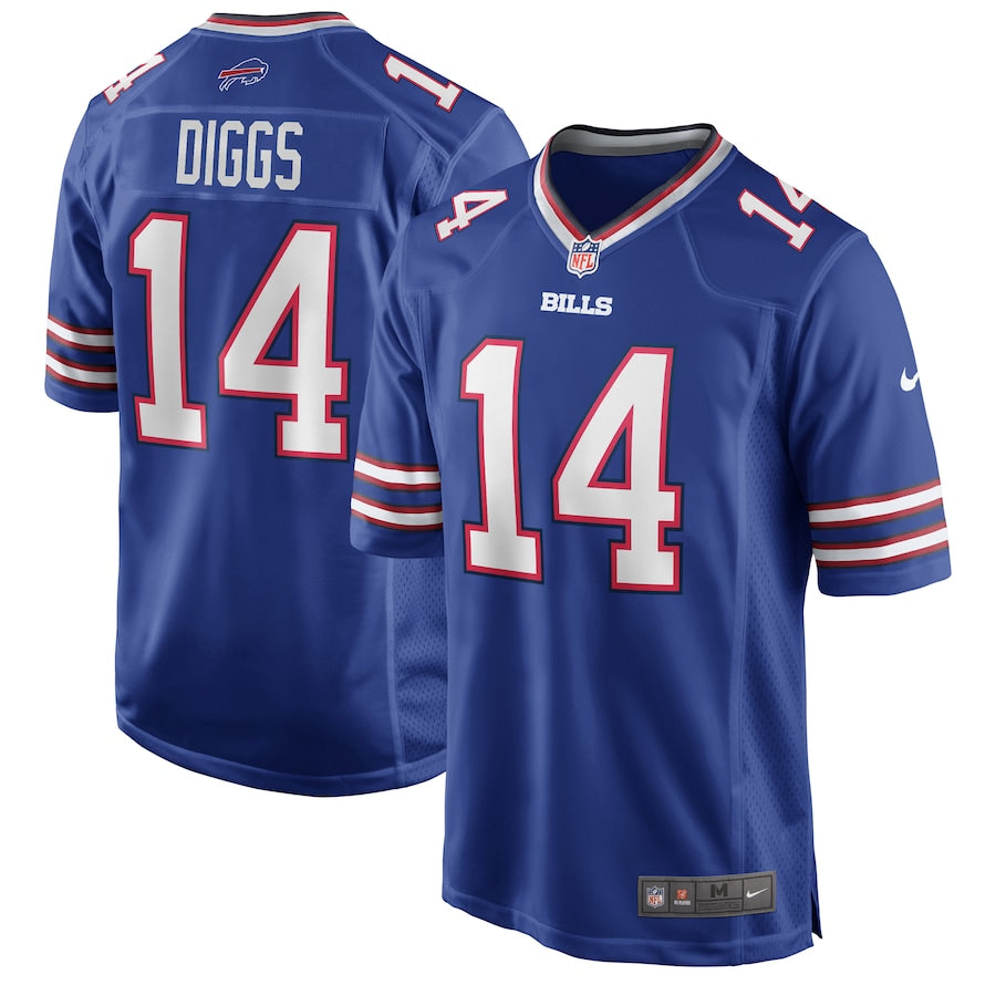 Buffalo Bills Stefon Diggs Game Royal Football Jersey product image