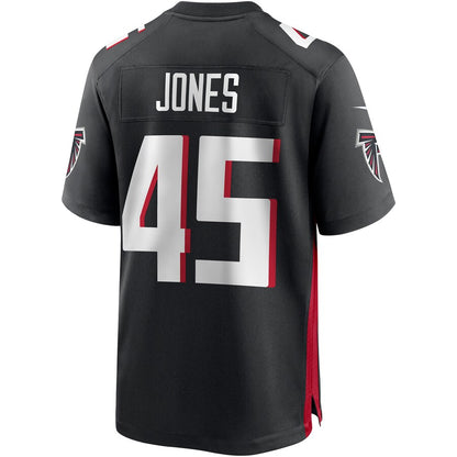 Atlanta Falcons Deion Jones Game Black Football Jersey product image