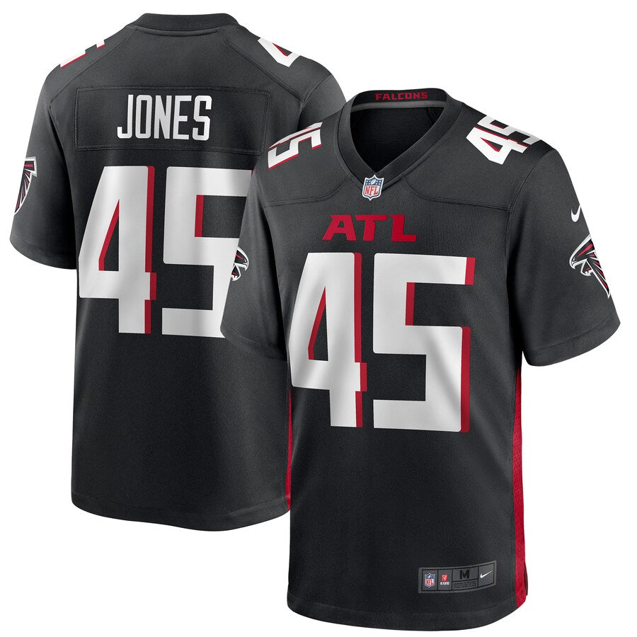 Atlanta Falcons Deion Jones Game Black Football Jersey product image