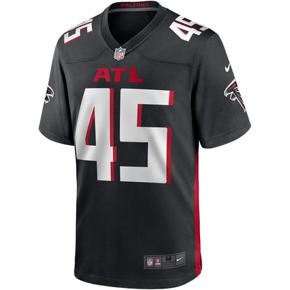 Atlanta Falcons Deion Jones Game Black Football Jersey product image