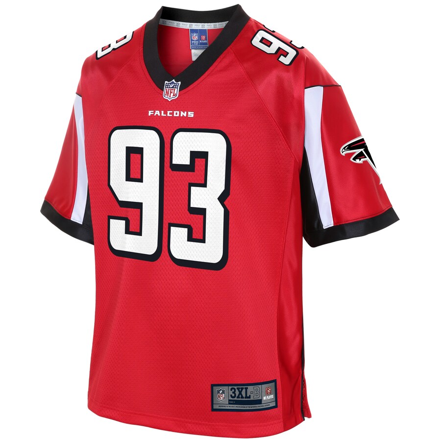 Atlanta Falcons Allen Bailey Pro Line Big & Tall Red Football Jersey product image