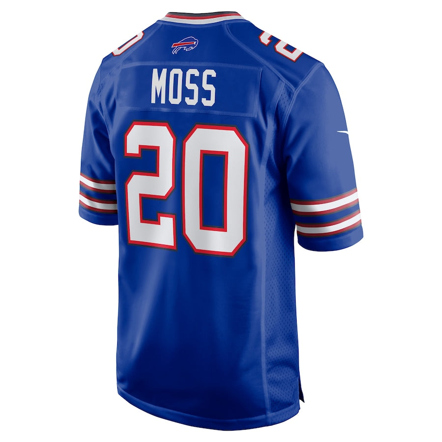 Buffalo Bills Zack Moss Game Royal Football Jersey product image