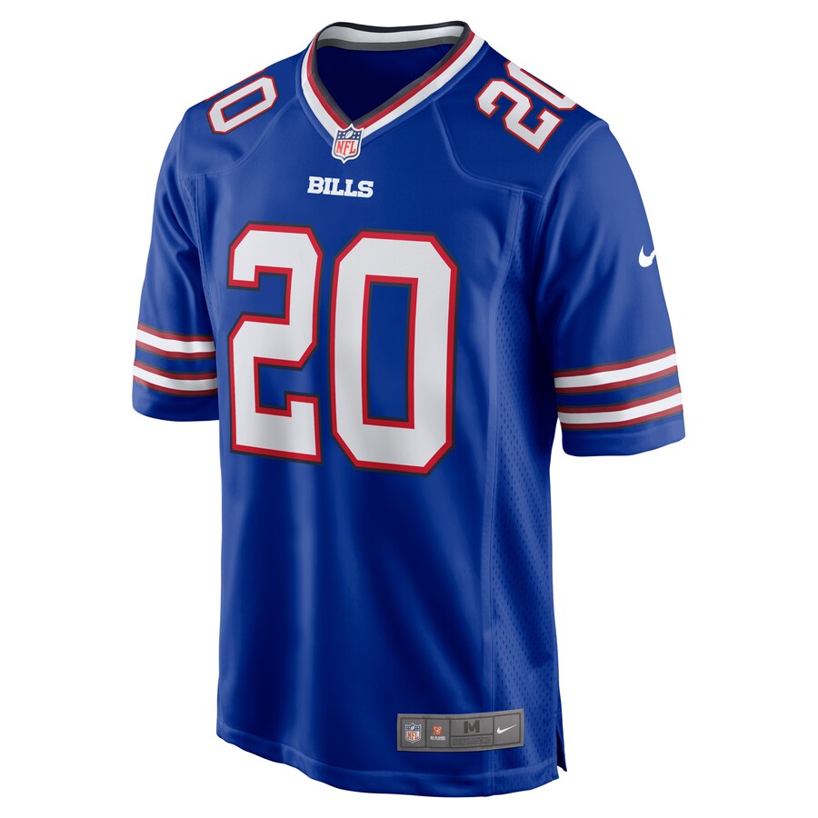 Buffalo Bills Zack Moss Game Royal Football Jersey product image