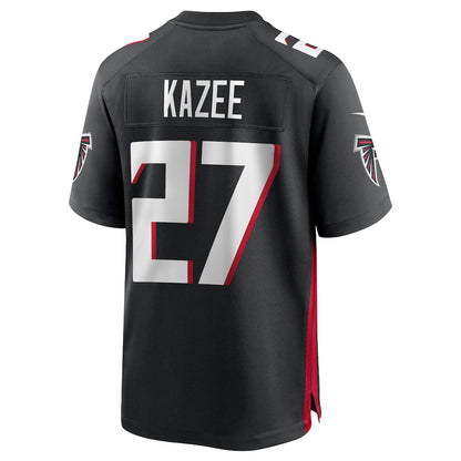 Atlanta Falcons Damontae Kazee Game Black Football Jersey product image