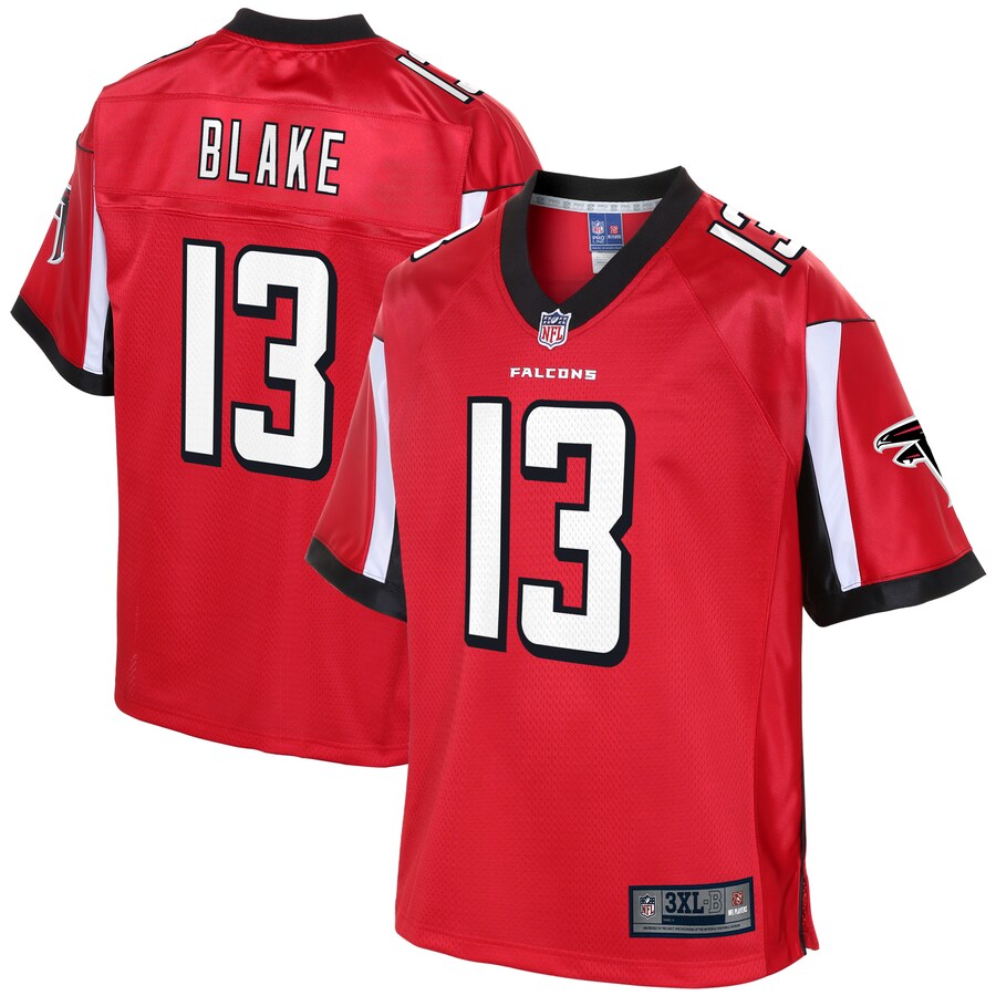 Atlanta Falcons Christian Blake Pro Line Big & Tall Red Football Jersey product image