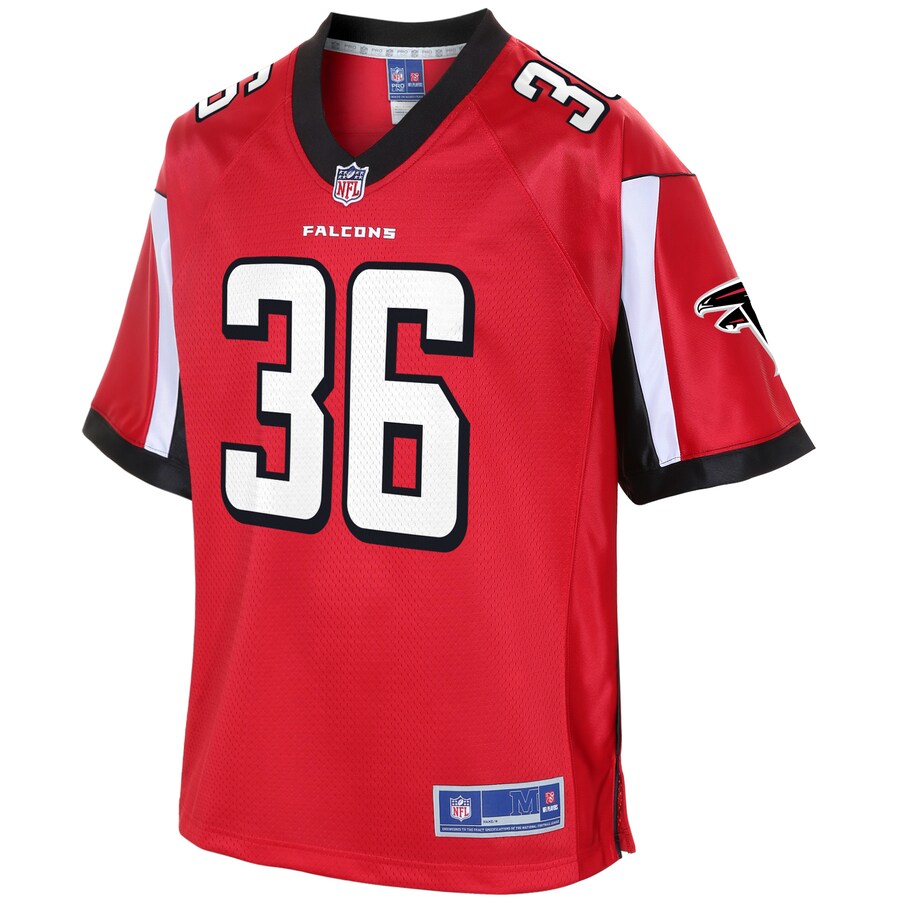Atlanta Falcons Kemal Ishmael Pro Line Big & Tall Red Football Jersey product image