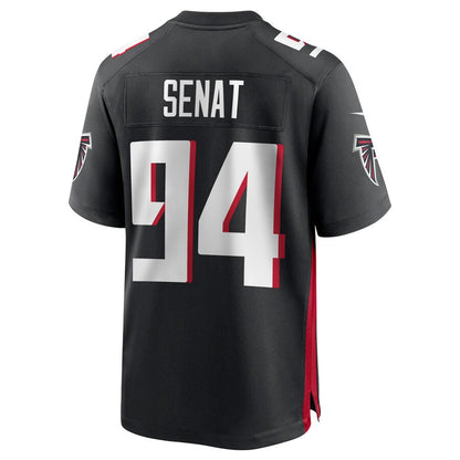 Atlanta Falcons Deadrin Senat Game Black Football Jersey product image