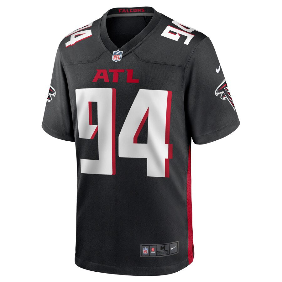 Atlanta Falcons Deadrin Senat Game Black Football Jersey product image