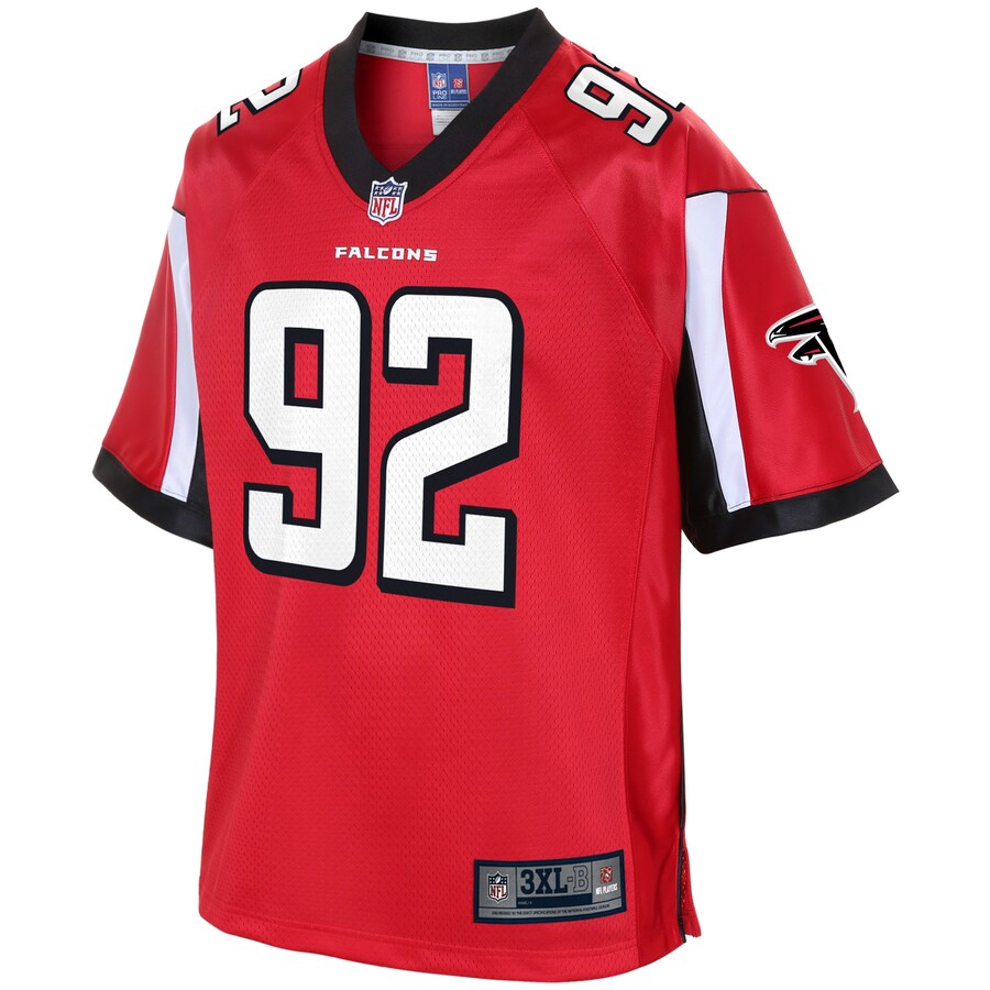 Atlanta Falcons Justin Zimmer Pro Line Big & Tall Red Football Jersey product image