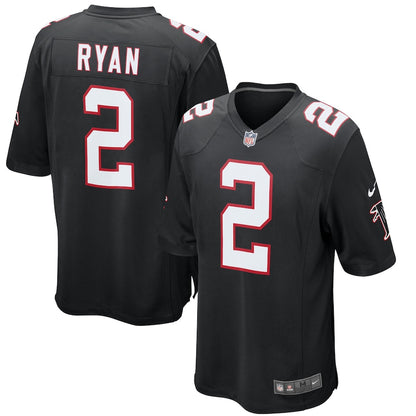 Atlanta Falcons Matt Ryan Alternate Game Black Football Jersey product image