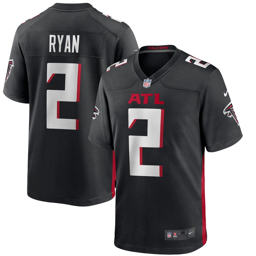 Atlanta Falcons Matt Ryan Game Black Football Jersey product image