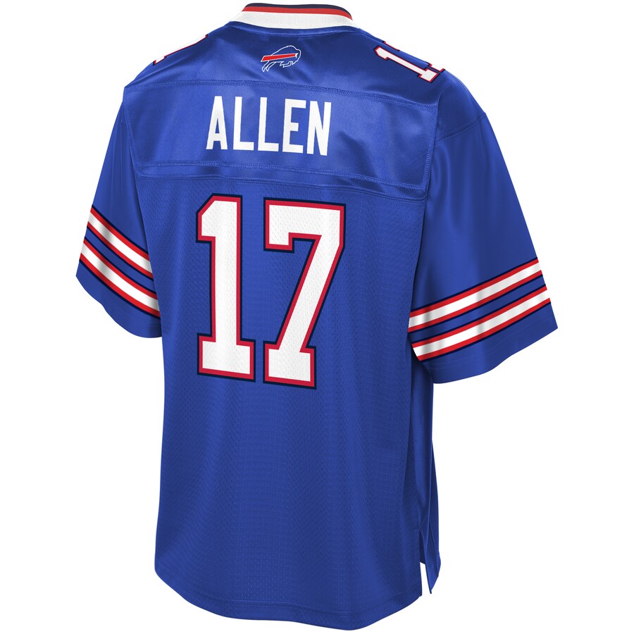 Buffalo Bills Josh Allen Pro Line Big & Tall Royal Football Jersey product image