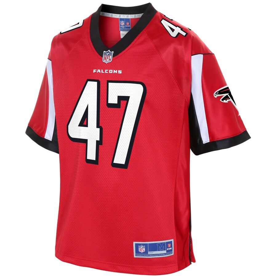 Atlanta Falcons Josh Harris Pro Line Big & Tall Red Football Jersey product image