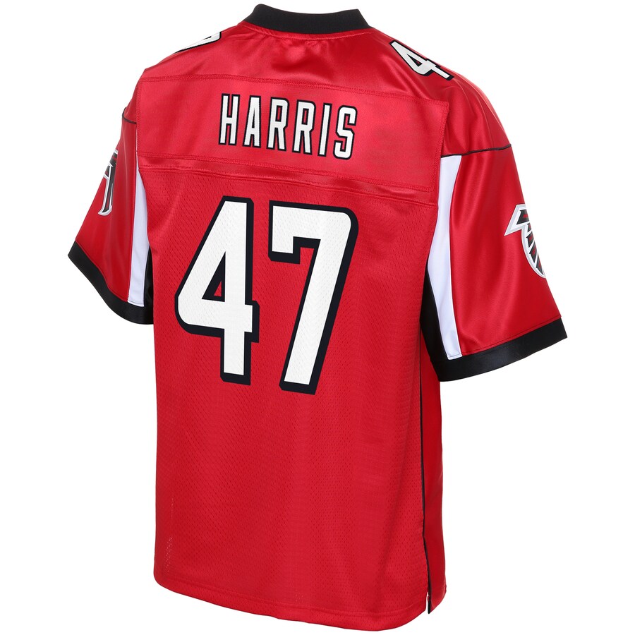 Atlanta Falcons Josh Harris Pro Line Big & Tall Red Football Jersey product image