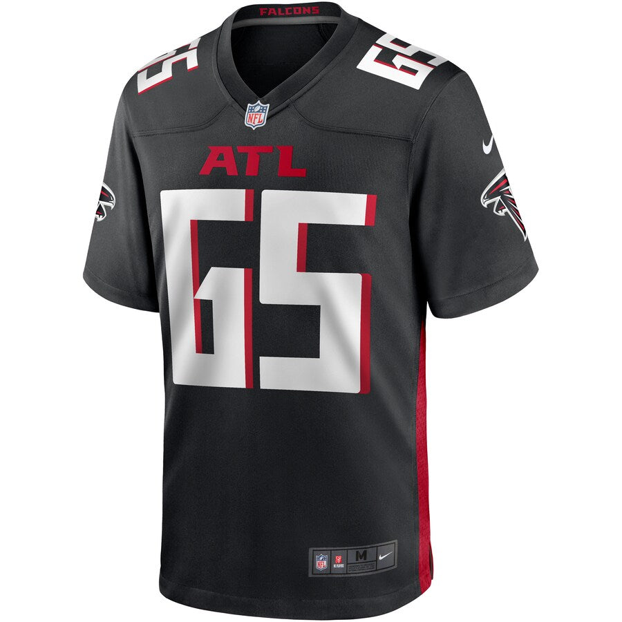 Atlanta Falcons Justin Mccray Game Black Football Jersey product image