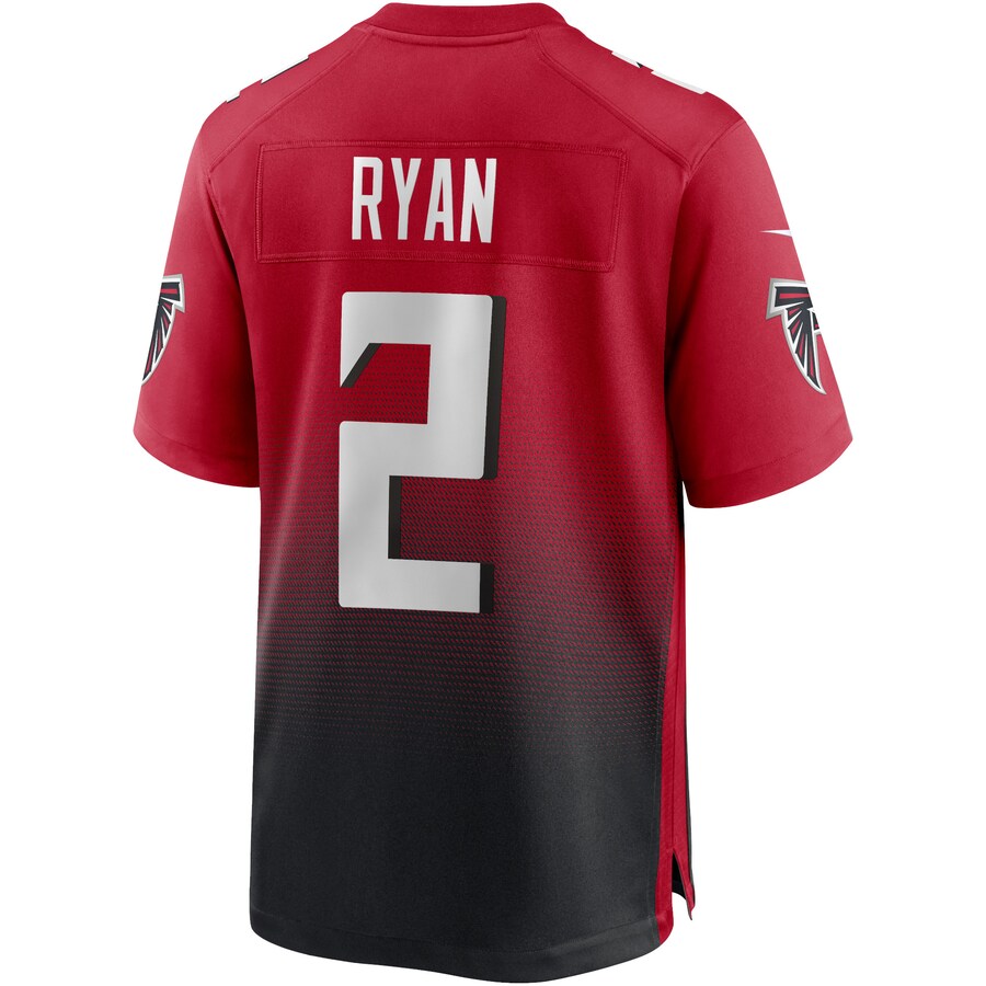 Atlanta Falcons Matt Ryan Alternate Game Red Football Jersey product image