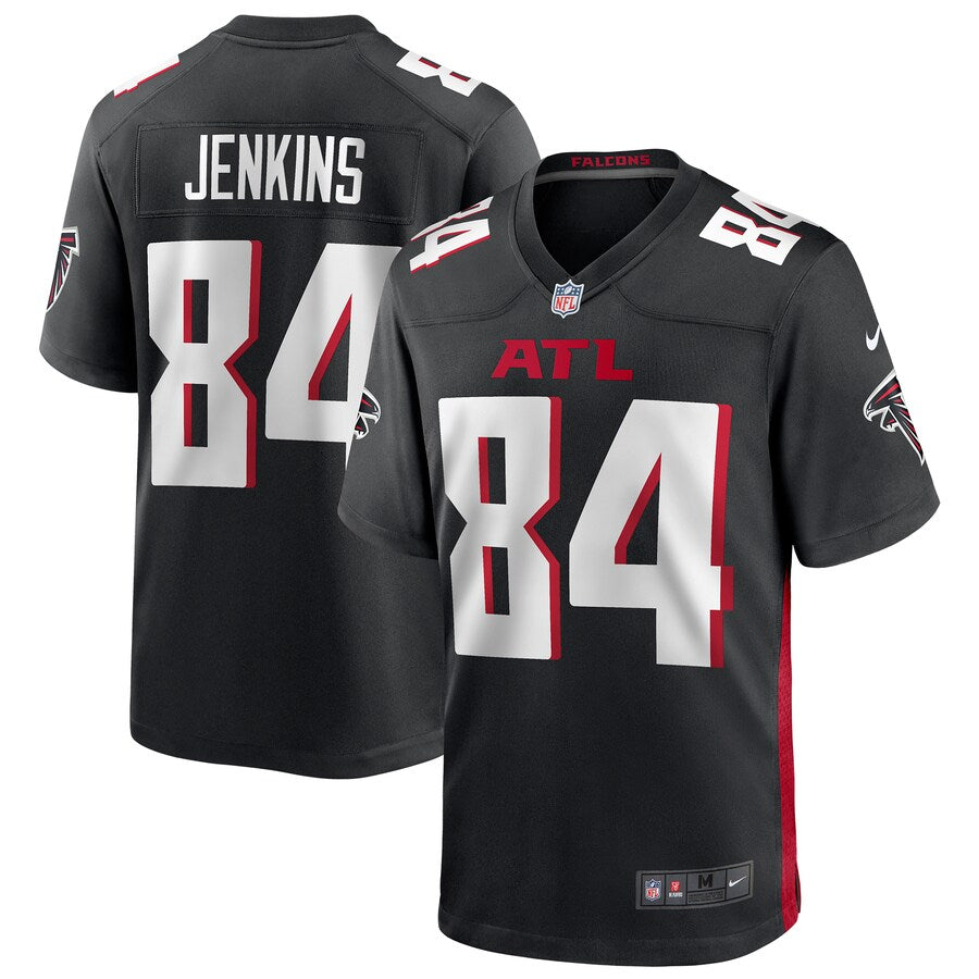 Atlanta Falcons Alfred Jenkins Game Black Football Jersey product image