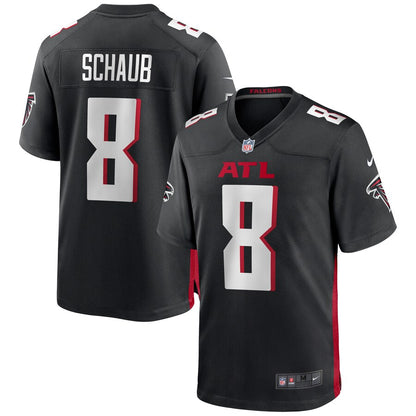 Atlanta Falcons Matt Schaub Game Black Football Jersey product image
