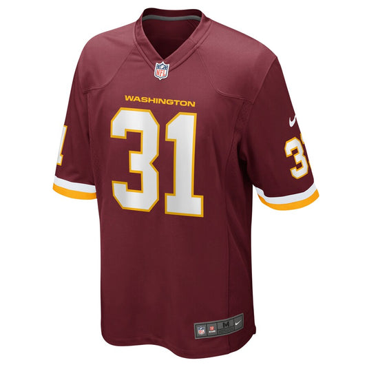 Kamren Curl Washington Football Team Burgundy Game Jersey rtj football 4613