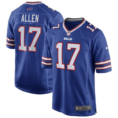 Buffalo Bills Josh Allen Game Royal Football Jersey product image