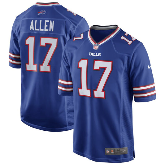 Buffalo Bills Josh Allen Game Royal Football Jersey product image