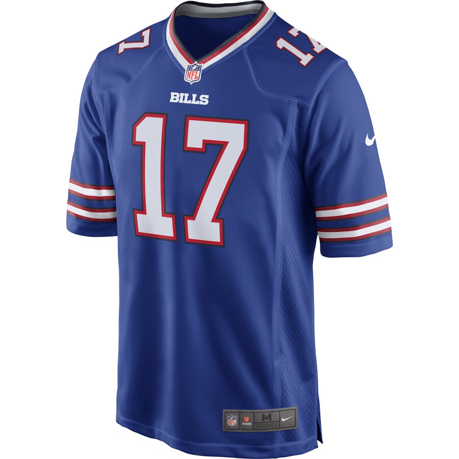 Buffalo Bills Josh Allen Game Royal Football Jersey product image