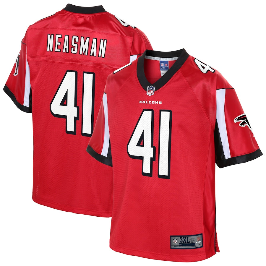 Atlanta Falcons Sharrod Neasman Pro Line Big & Tall Red Football Jersey product image