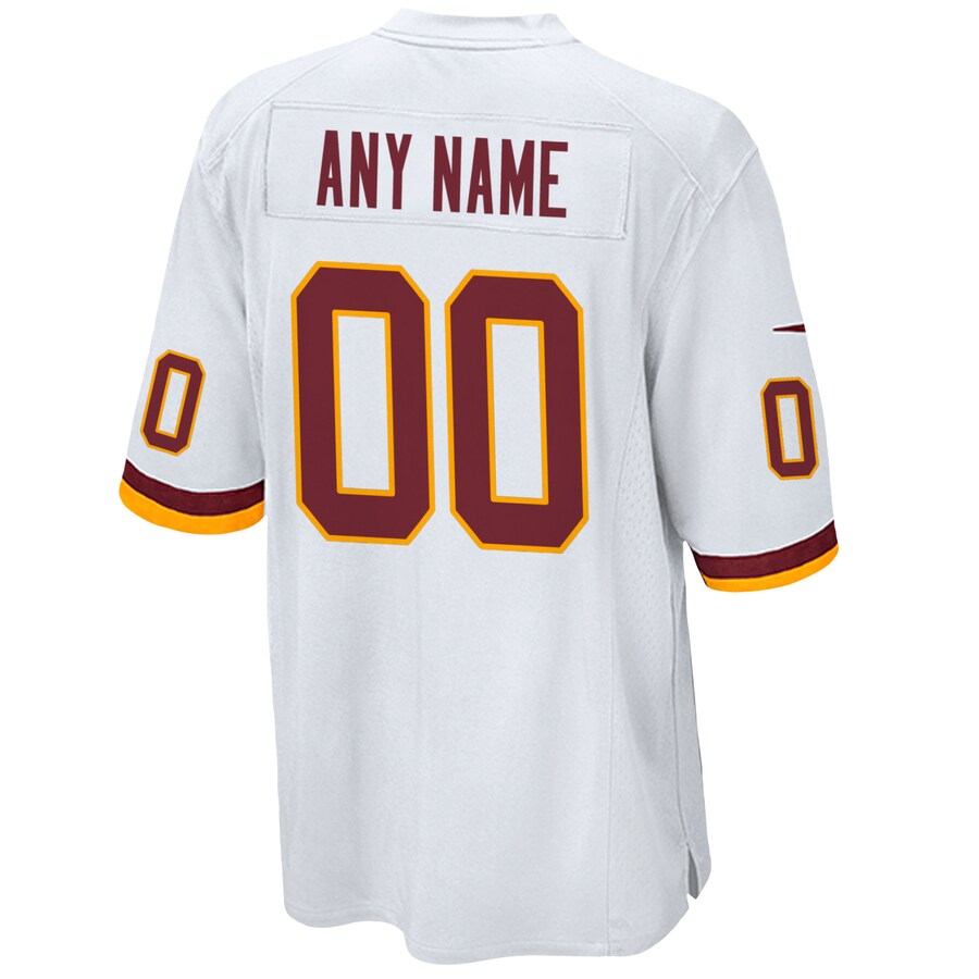 Custom Game White Football Jersey product image
