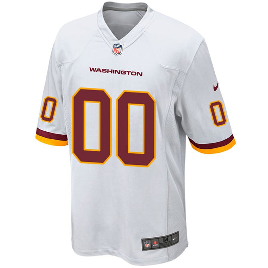Washington Football Team White Custom Game Jersey rtj football 4605