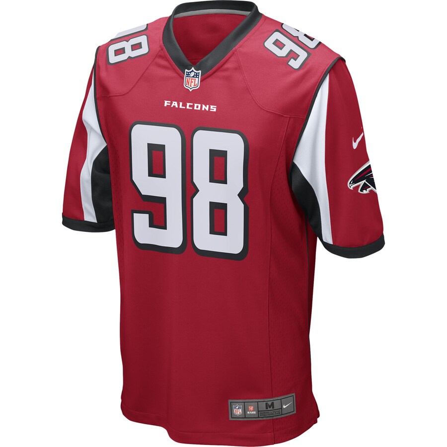 Atlanta Falcons Takkarist Mckinley Game Red Football Jersey product image