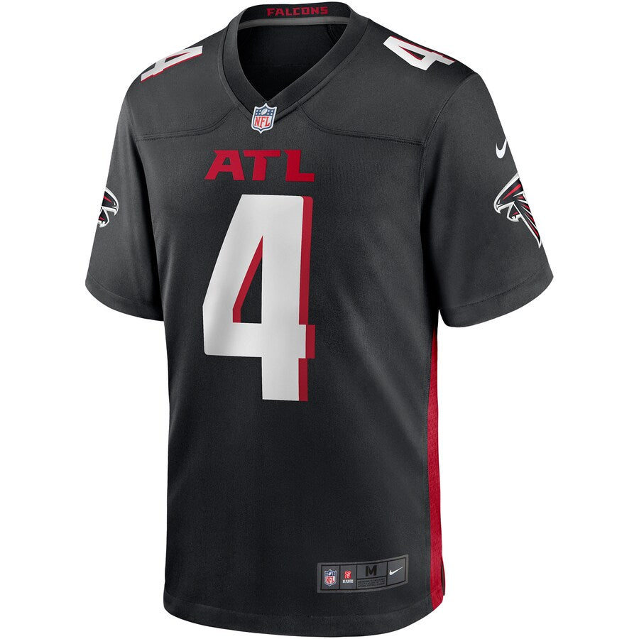 Atlanta Falcons Sterling Hofrichter Game Black Football Jersey product image