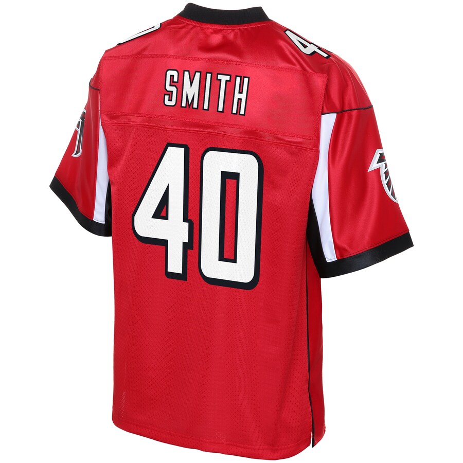 Atlanta Falcons Keith Smith Pro Line Big & Tall Red Football Jersey product image