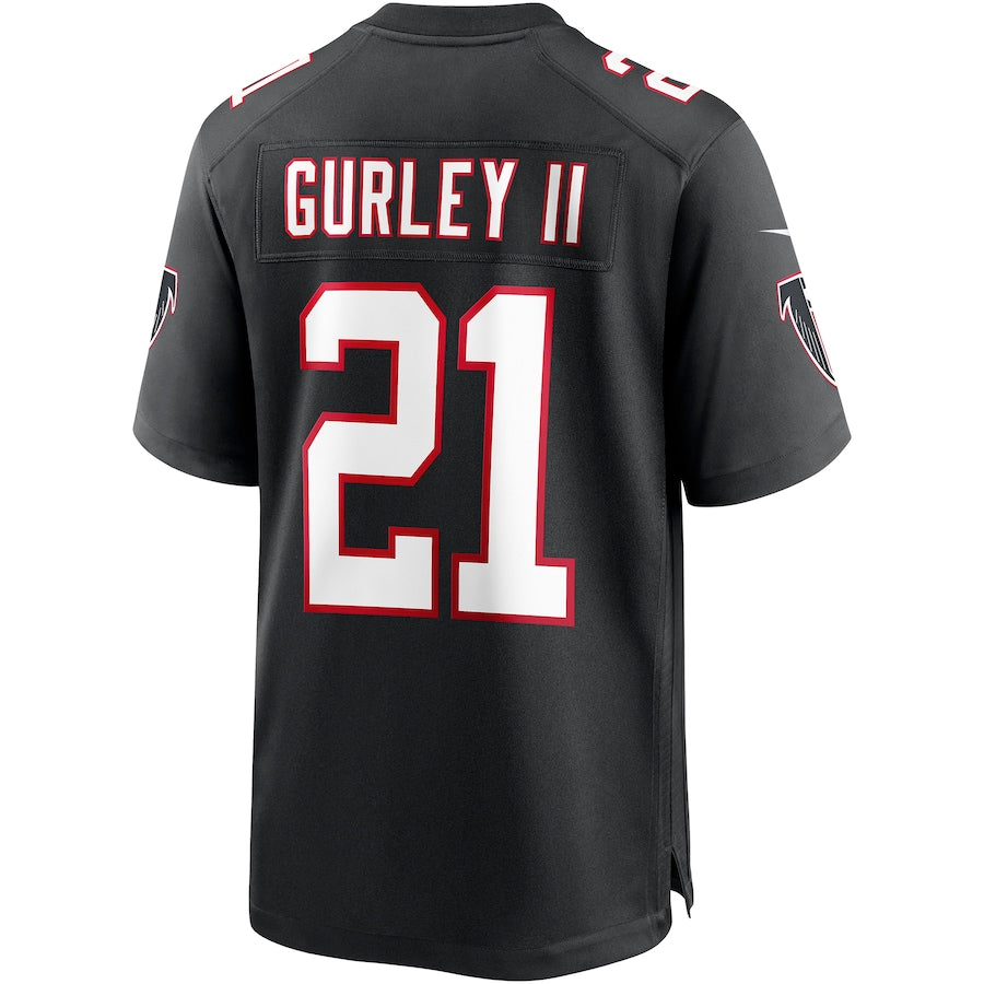 Atlanta Falcons Todd Gurley Throwback Game Black Football Jersey product image