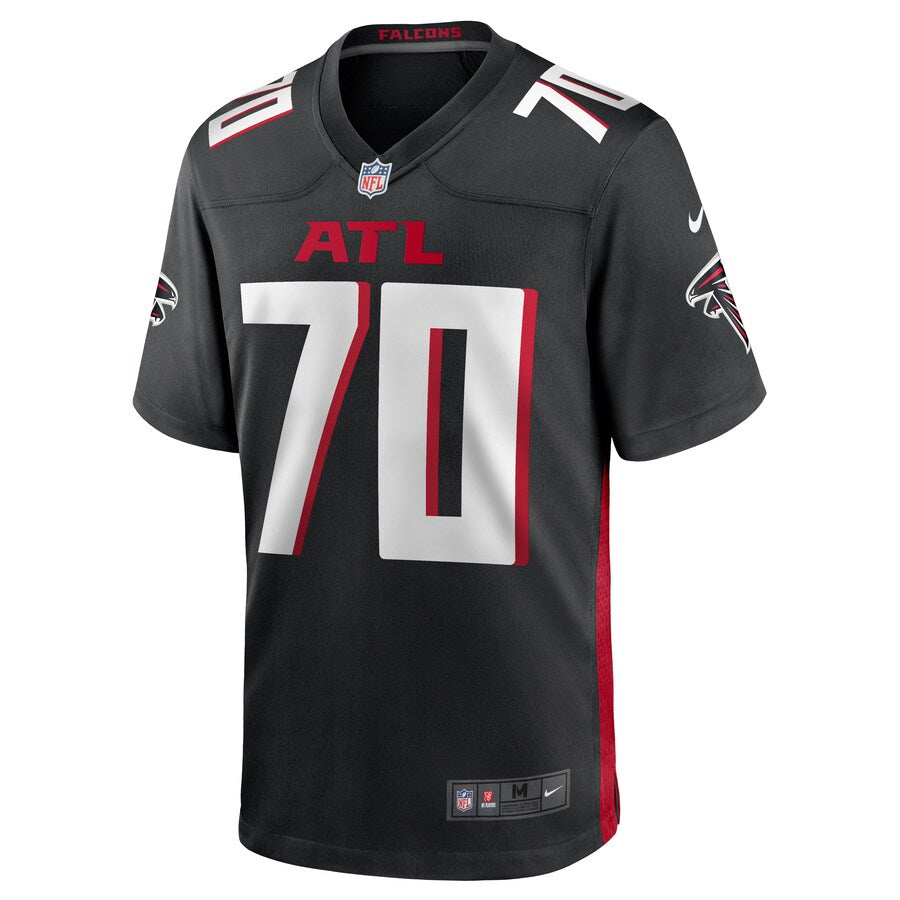 Atlanta Falcons Jake Matthews Game Black Football Jersey product image