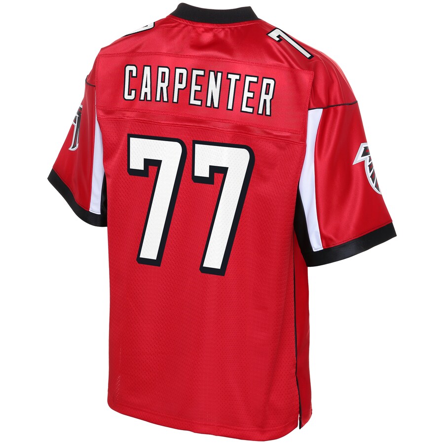 Atlanta Falcons James Carpenter Pro Line Big & Tall Red Football Jersey product image