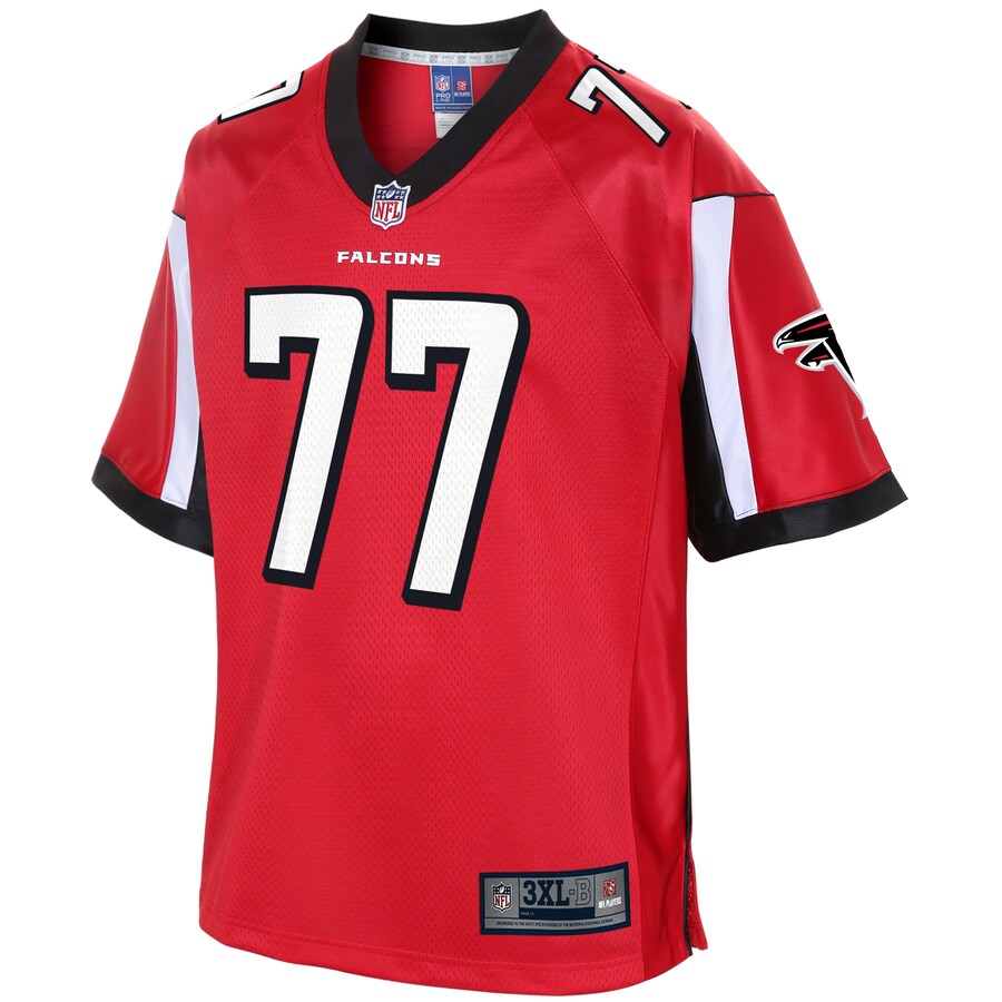 Atlanta Falcons James Carpenter Pro Line Big & Tall Red Football Jersey product image