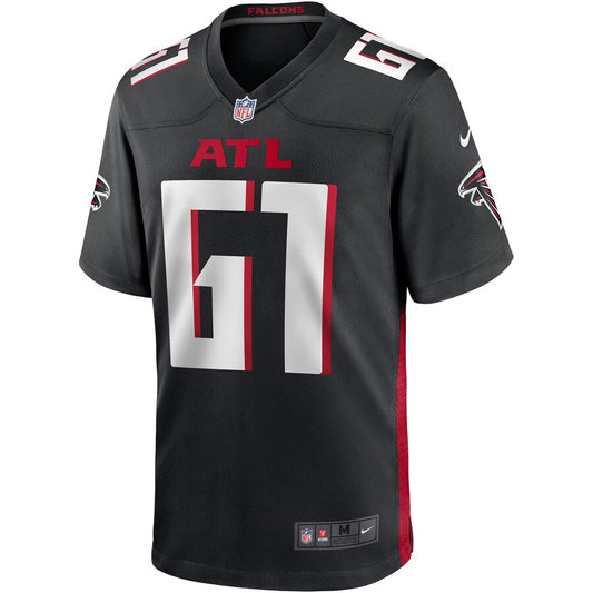 Atlanta Falcons Matt Hennessy Game Black Football Jersey product image