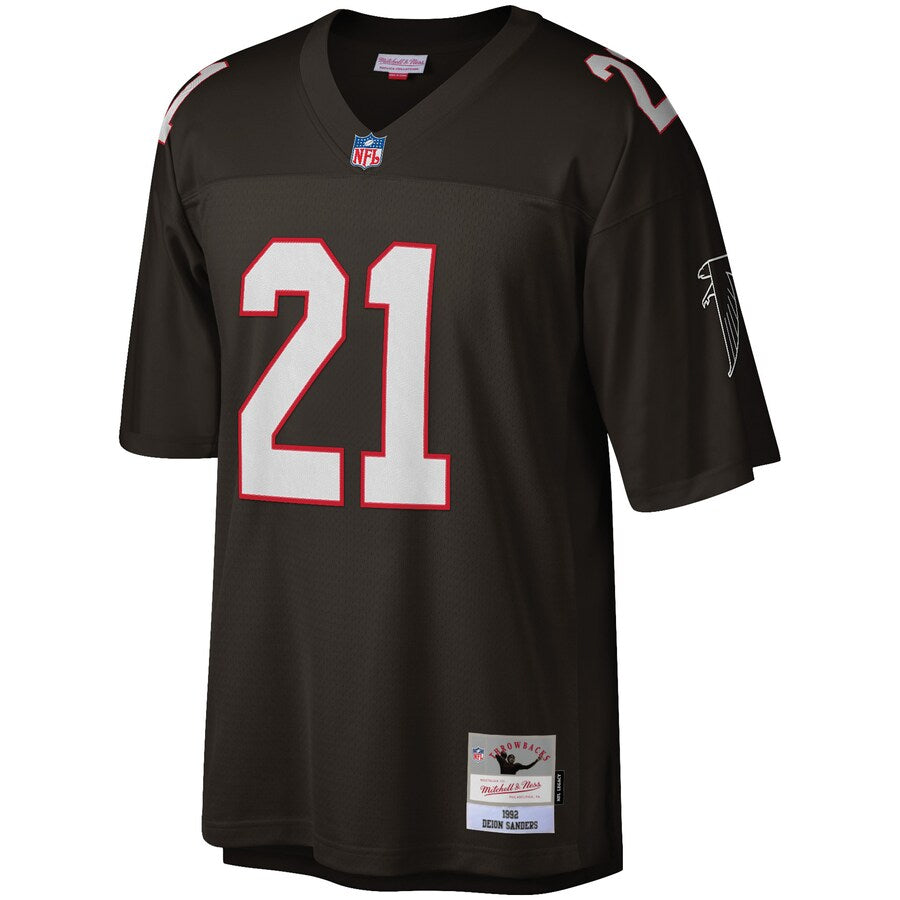 Atlanta Falcons Deion Sanders Legacy Black Football Jersey product image