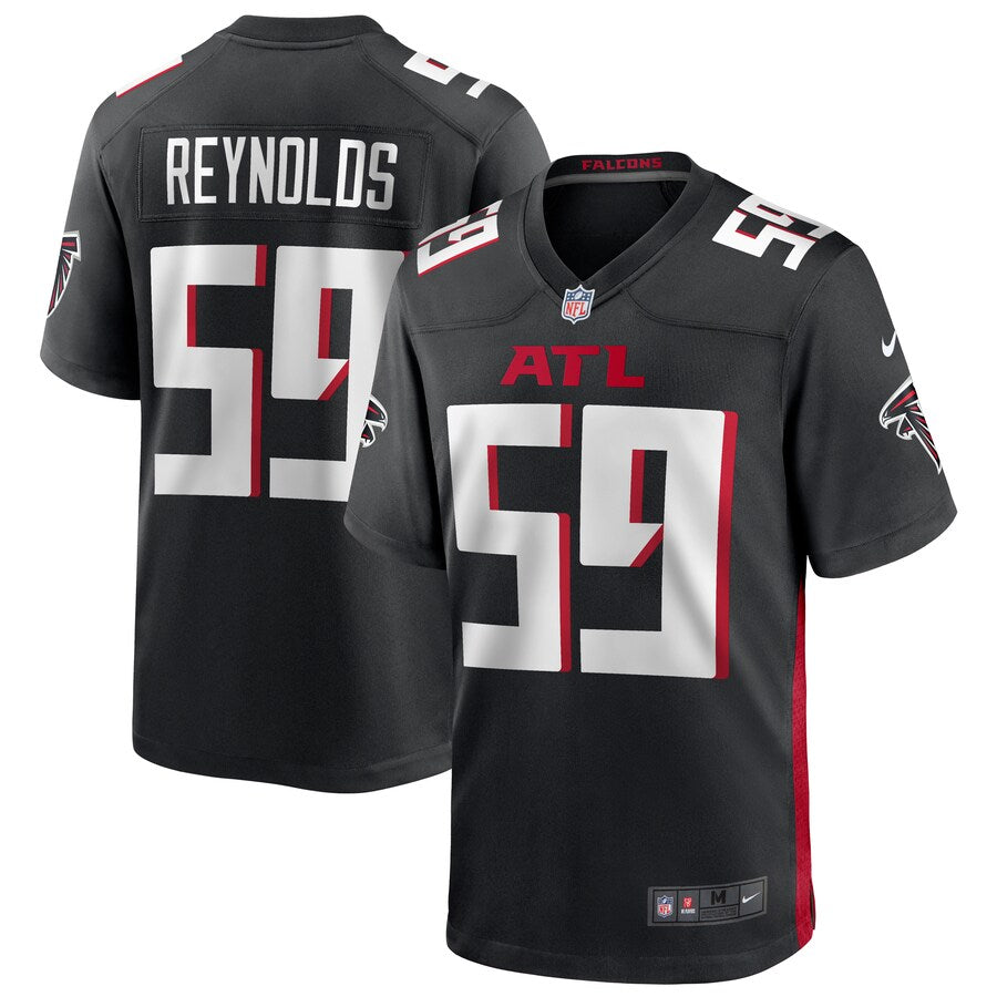 Atlanta Falcons Laroy Reynolds Game Black Football Jersey product image