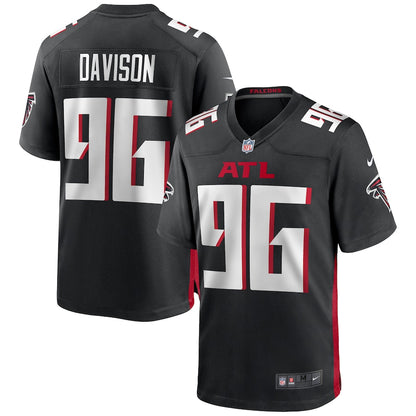 Atlanta Falcons Tyeler Davison Game Black Football Jersey product image