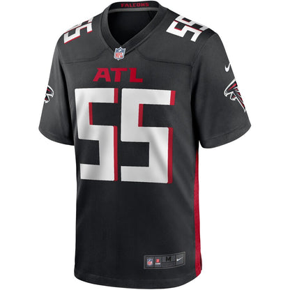 Atlanta Falcons John Abraham Game Black Football Jersey product image
