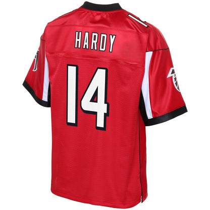 Atlanta Falcons Justin Hardy Pro Line Big & Tall Red Football Jersey product image