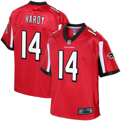 Atlanta Falcons Justin Hardy Pro Line Big & Tall Red Football Jersey product image