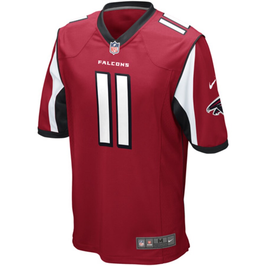 Atlanta Falcons Julio Jones Team Game Red Football Jersey product image