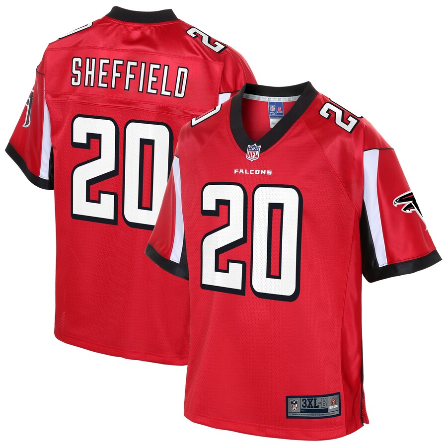 Atlanta Falcons Kendall Sheffield Pro Line Big & Tall Red Football Jersey product image
