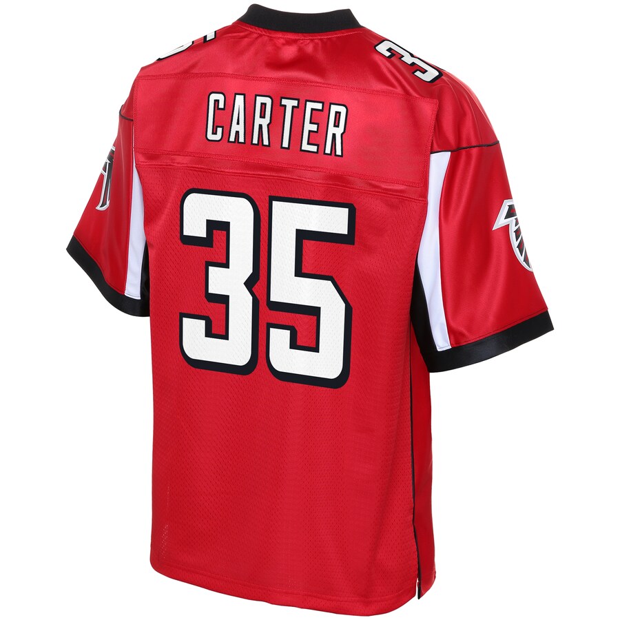 Atlanta Falcons Jamal Carter Pro Line Big & Tall Red Football Jersey product image