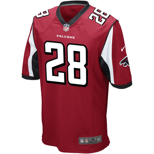 Atlanta Falcons Warrick Dunn Game Red Football Jersey product image