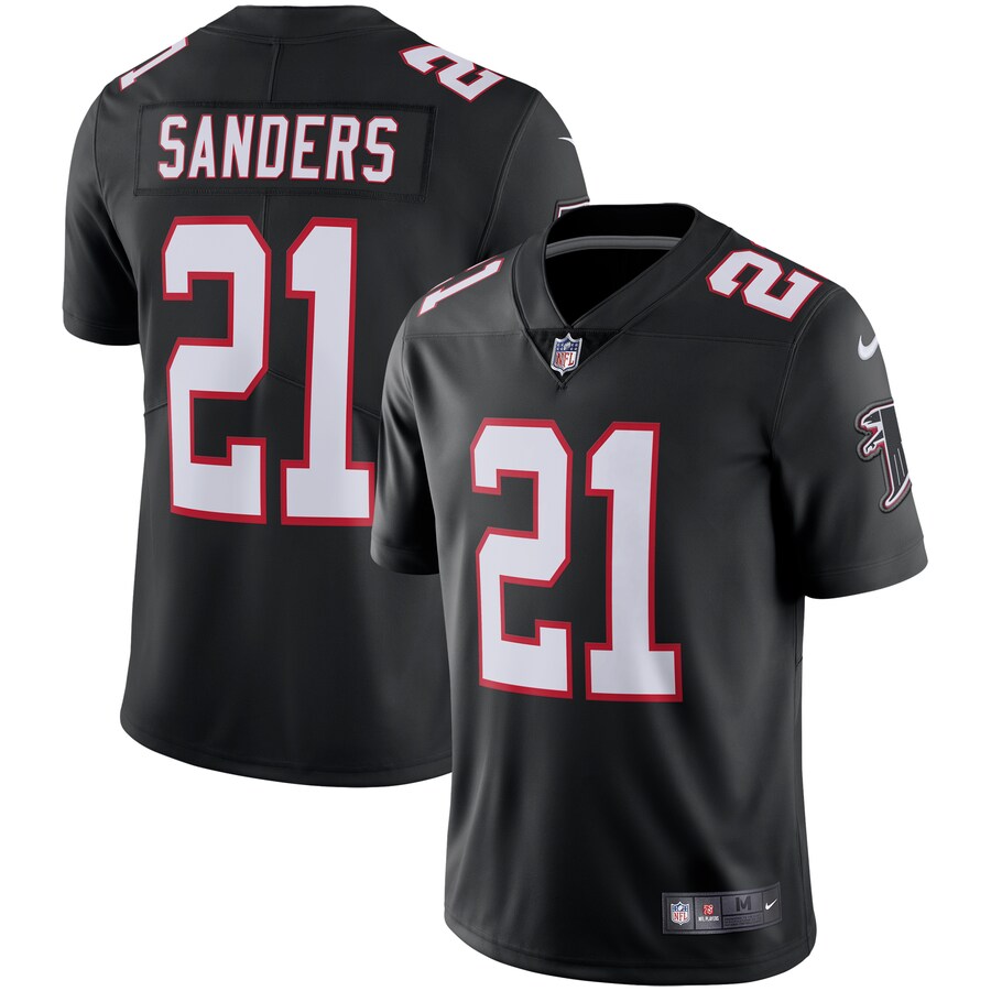 Atlanta Falcons Deion Sanders Limited Black Football Jersey product image