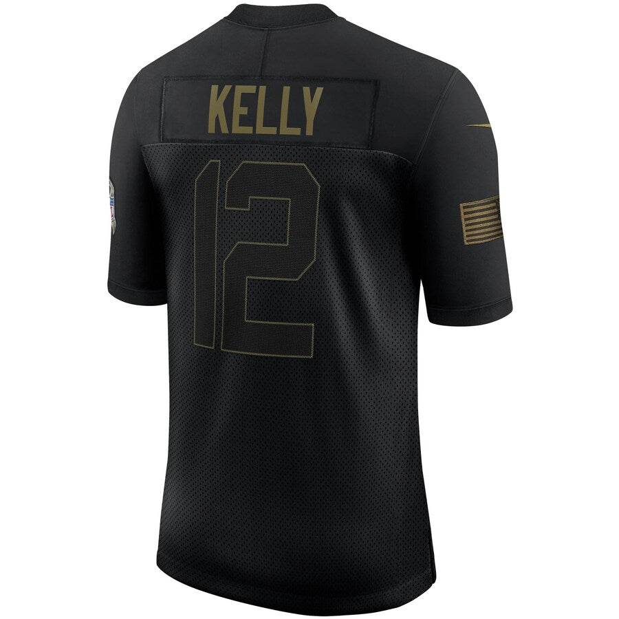 Buffalo Bills Jim Limited Salute To Service Black Football Jersey product image