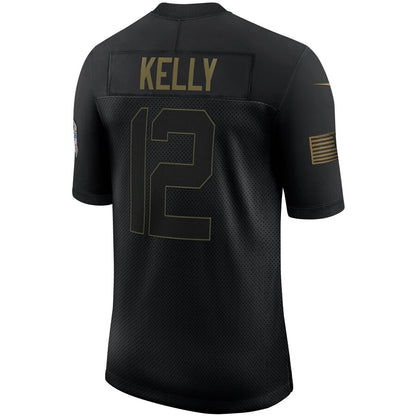 Buffalo Bills Jim Limited Salute To Service Black Football Jersey product image